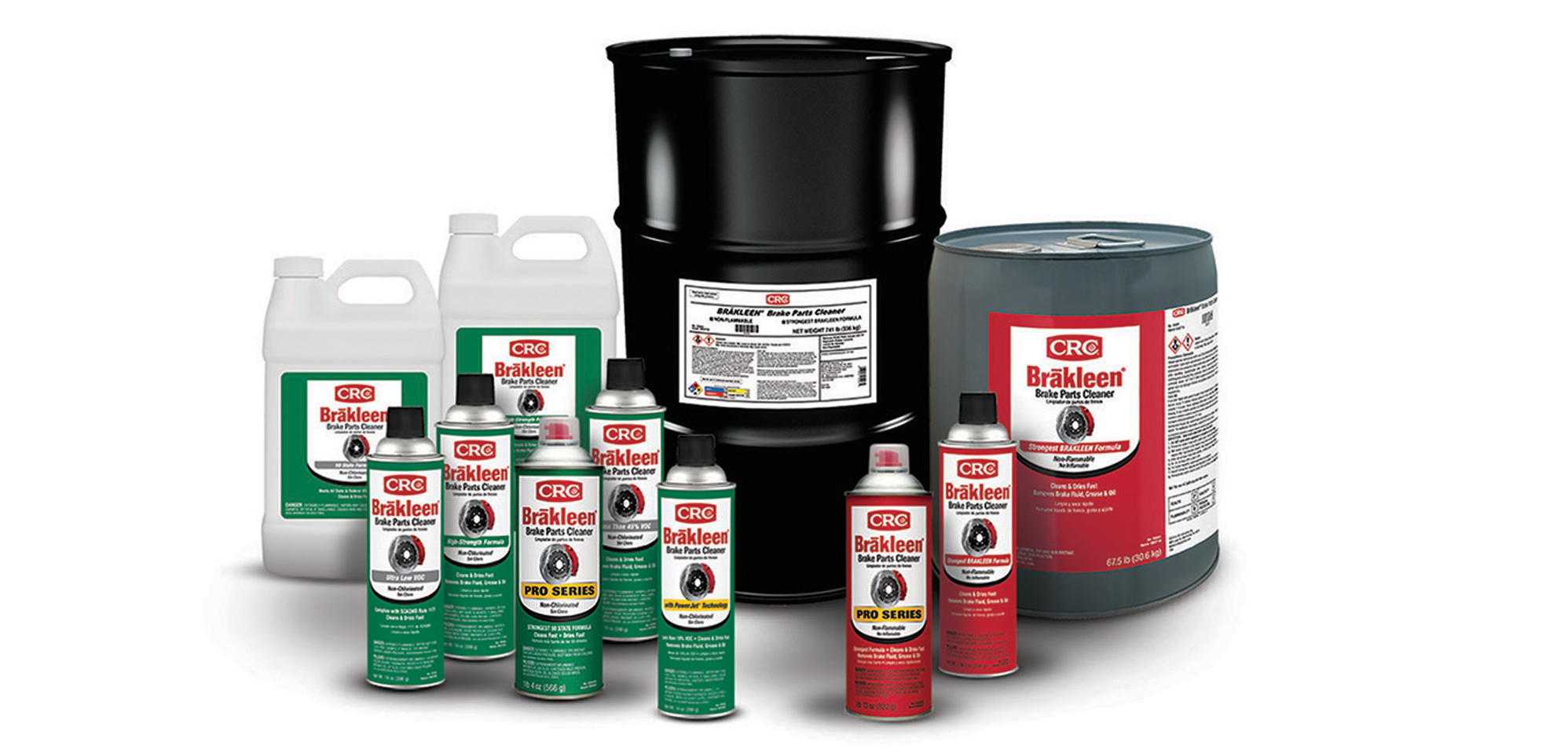 CRC Industries Updates CRC Brakleen® Brake Parts Cleaner Packaging to Simplify Formula Selection