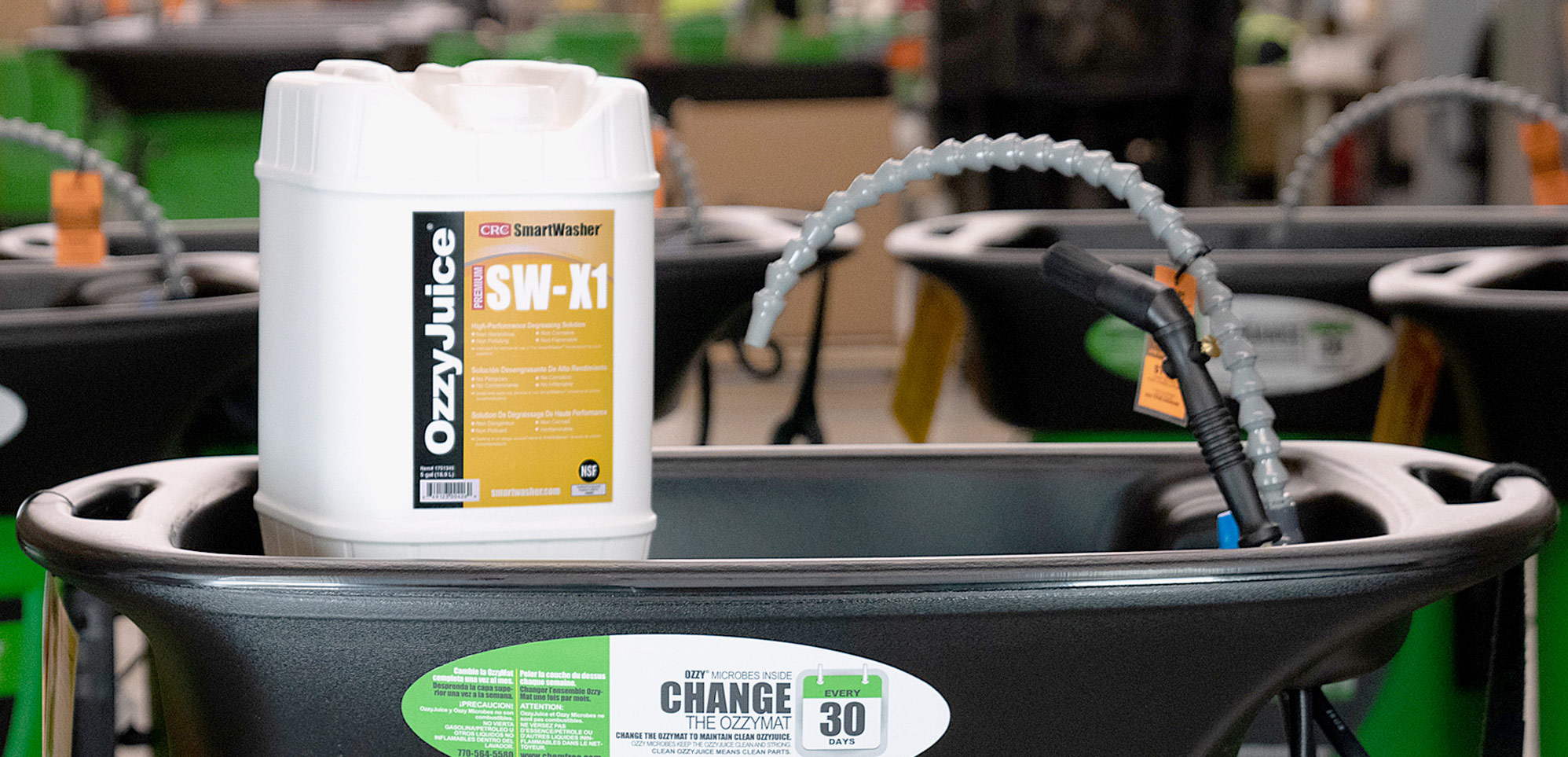 CRC Industries Présente La Nouvelle Solution De Dégraissage Haute Performance Ozzyjuice® SW-X1