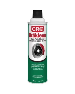 Nettoyant pour pièces de freins sans chlore et à faible teneur en COV Brakleen de CRC, 396g