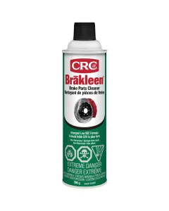Nettoyant pour pièces de freins sans chlore et à faible teneur en COV Brakleen® de CRC, 396g