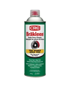 Nettoyant pour pièces de freins Brakleen® de CRC Pro Series sans chlore, 510g