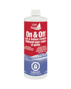Nettoyant pour coques et fonds Marine On & Off CRC, 946ML