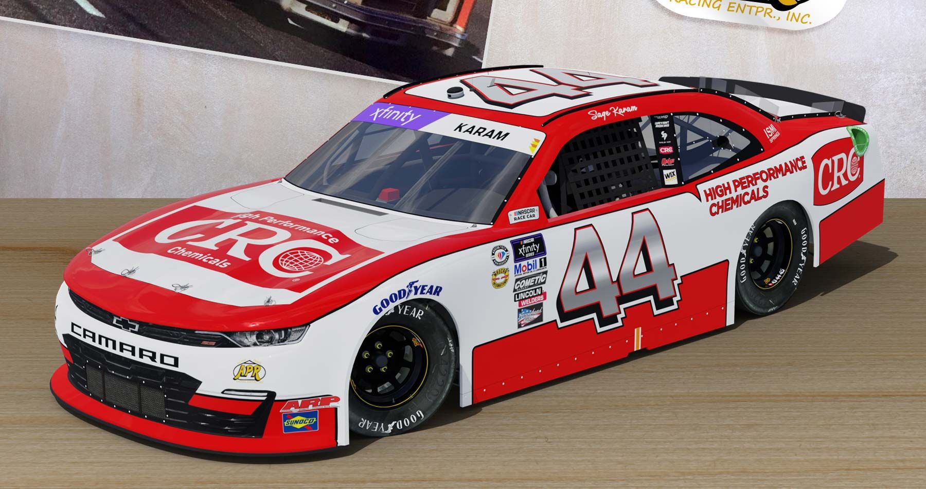 CRC Industries Continue Support of Alpha Prime Racing, Sage Karam