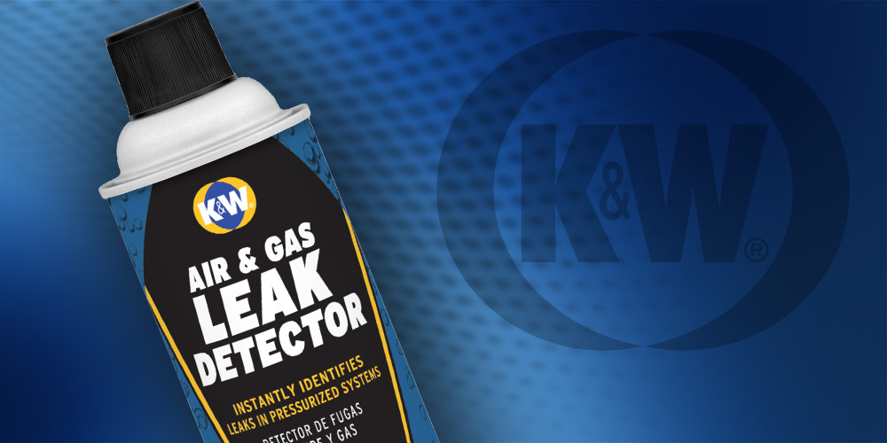 NEW K&W Air & Gas Leak Detector