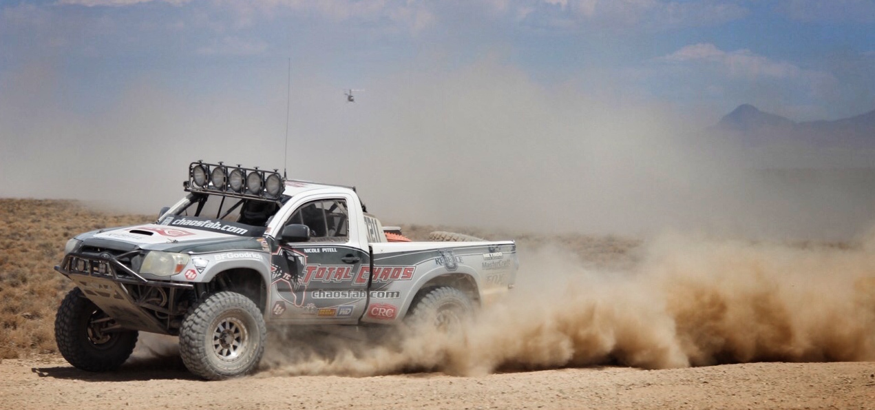 TOTAL CHAOS Fabrication Brings Home 4th in Class at America’s Longest Race Nicole Pitell-Vaughan drives the entire distance at the 2017 Vegas to Reno