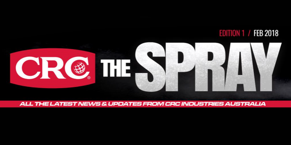 CRC Industries Australia Launches THE SPRAY
