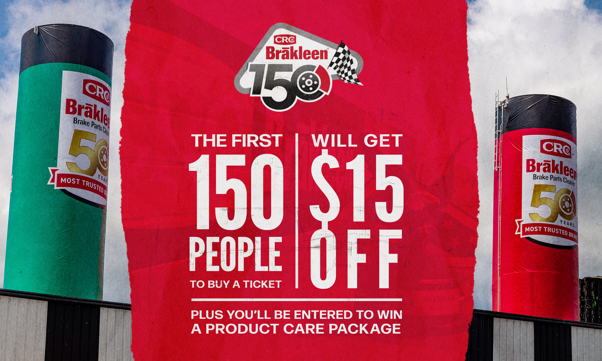 CRC Industries Hosts NASCAR Camping World Truck Series in 2022 CRC BRAKLEEN 150