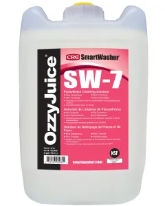 SmartWasher&#174; OzzyJuice&#174; SW-7 Parts/Brake Cleaning Solution, 5 Gal