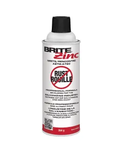 Brite Zinc Silver Finish, 354g