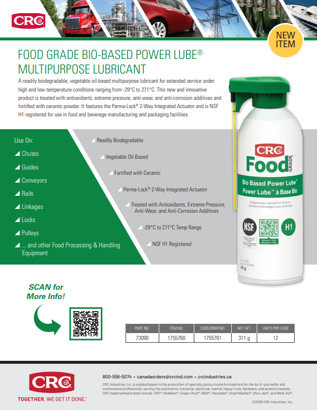2024 Food Grade Bio-Base Power Lube Lubricant