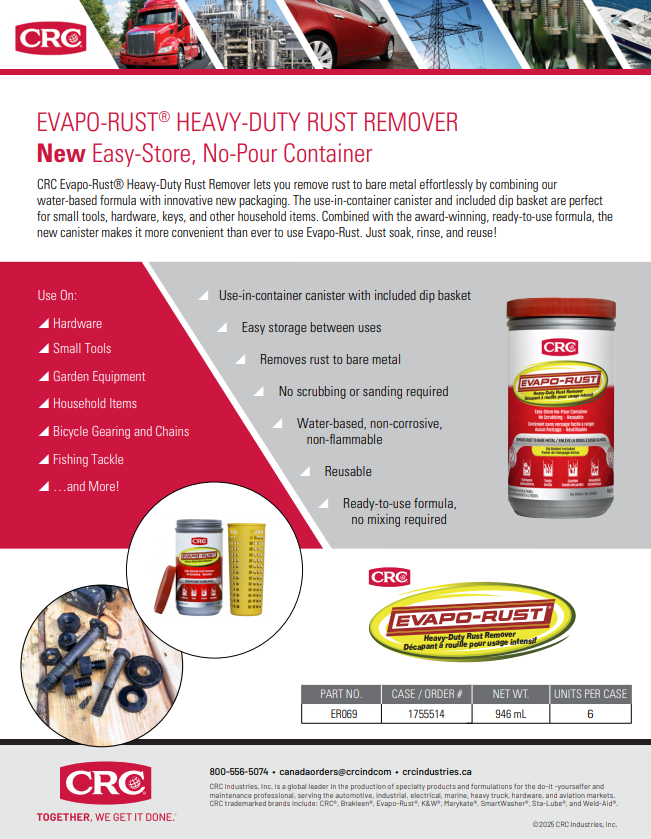 2025 Evapo-Rust Canister 