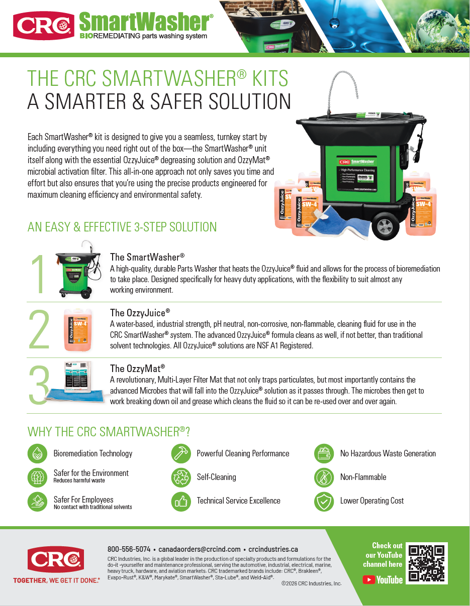 2026 SmartWasher Kit Flyer