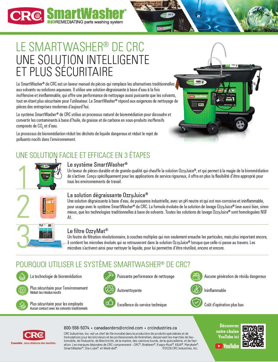 2026 SmartWasher Kit Flyer FRENCH