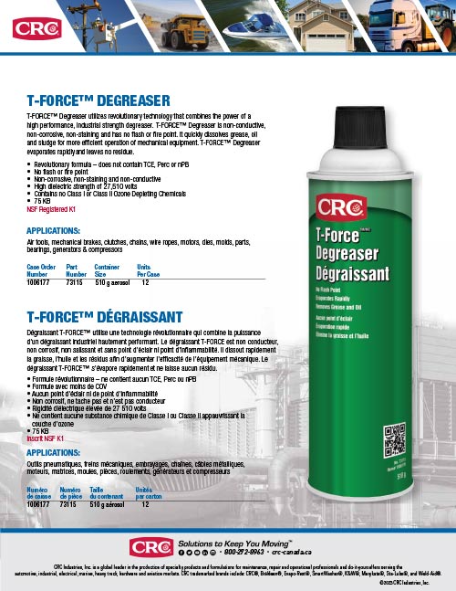 2023 T-Force Degreaser 