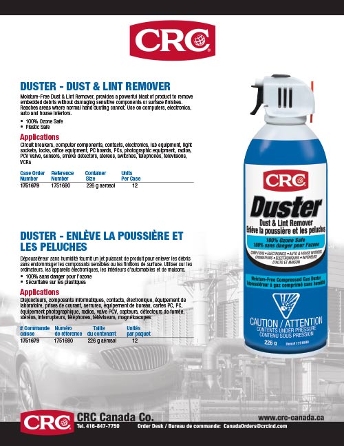 Duster- Dust & Lint Remover 